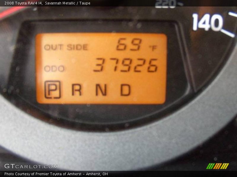 Savannah Metallic / Taupe 2008 Toyota RAV4 I4