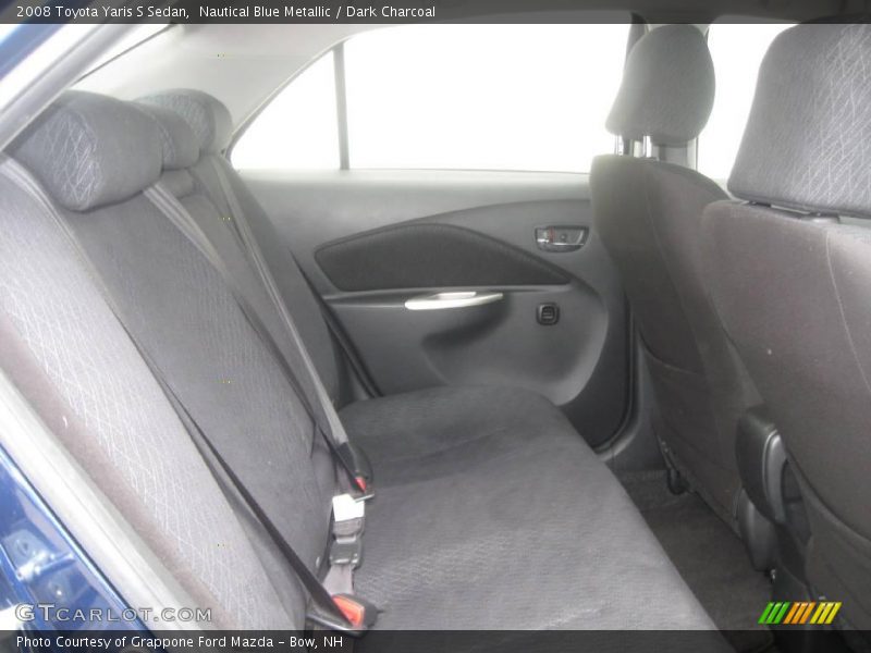Nautical Blue Metallic / Dark Charcoal 2008 Toyota Yaris S Sedan