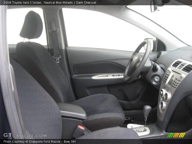 Nautical Blue Metallic / Dark Charcoal 2008 Toyota Yaris S Sedan