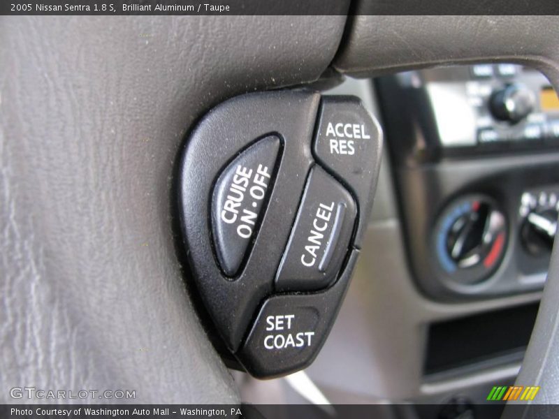 Brilliant Aluminum / Taupe 2005 Nissan Sentra 1.8 S