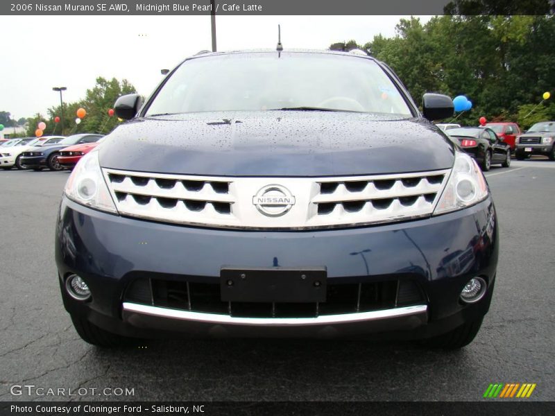 Midnight Blue Pearl / Cafe Latte 2006 Nissan Murano SE AWD