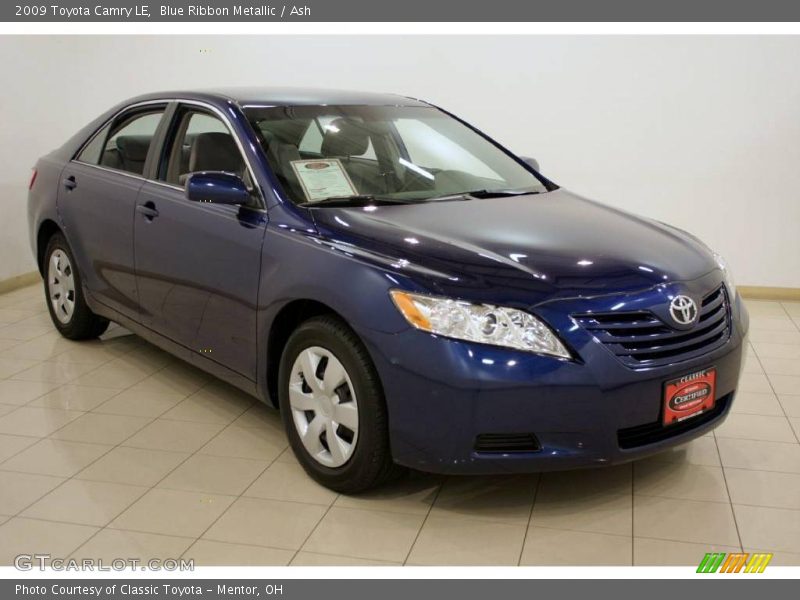 Blue Ribbon Metallic / Ash 2009 Toyota Camry LE