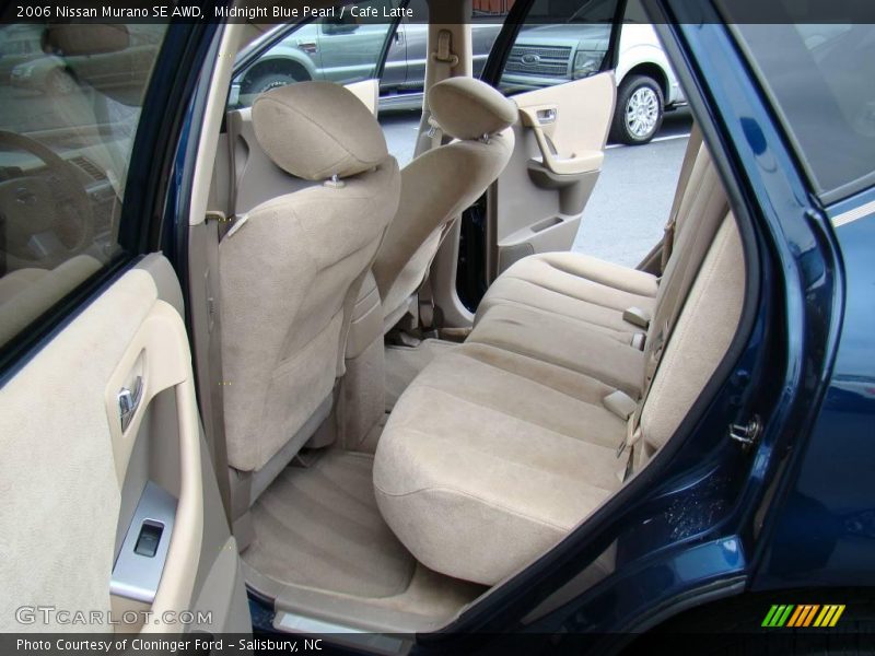 Midnight Blue Pearl / Cafe Latte 2006 Nissan Murano SE AWD