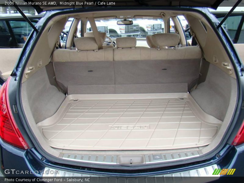 Midnight Blue Pearl / Cafe Latte 2006 Nissan Murano SE AWD