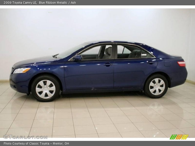 Blue Ribbon Metallic / Ash 2009 Toyota Camry LE