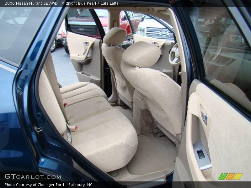 Midnight Blue Pearl / Cafe Latte 2006 Nissan Murano SE AWD