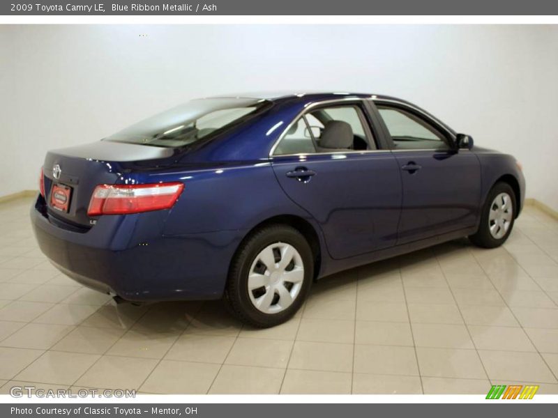 Blue Ribbon Metallic / Ash 2009 Toyota Camry LE