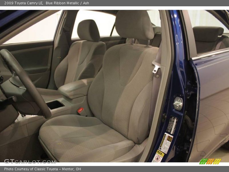 Blue Ribbon Metallic / Ash 2009 Toyota Camry LE