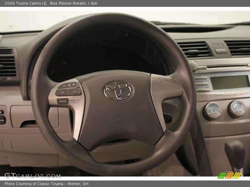 Blue Ribbon Metallic / Ash 2009 Toyota Camry LE