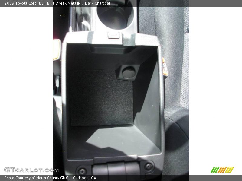 Blue Streak Metallic / Dark Charcoal 2009 Toyota Corolla S