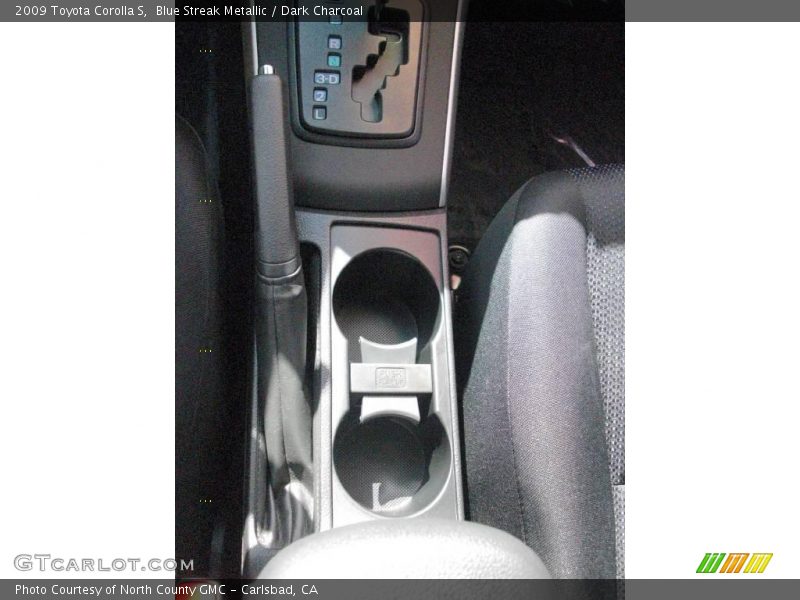 Blue Streak Metallic / Dark Charcoal 2009 Toyota Corolla S
