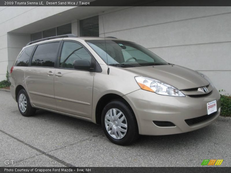 Desert Sand Mica / Taupe 2009 Toyota Sienna LE