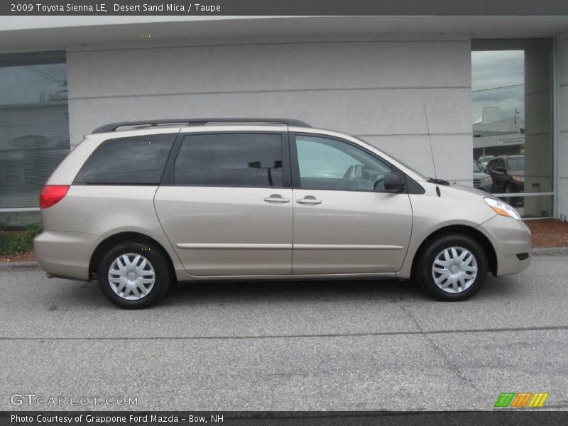 Desert Sand Mica / Taupe 2009 Toyota Sienna LE