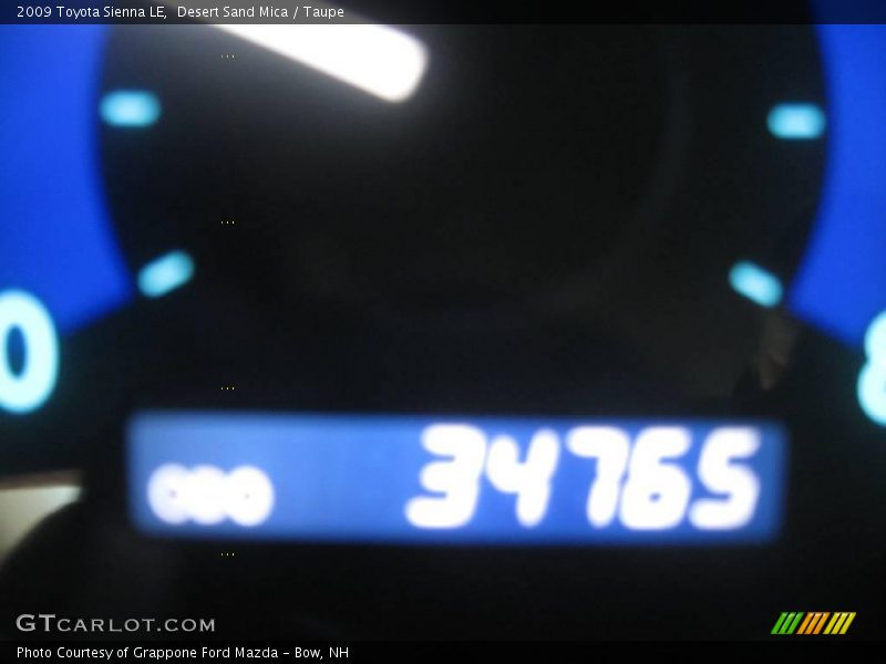 Desert Sand Mica / Taupe 2009 Toyota Sienna LE