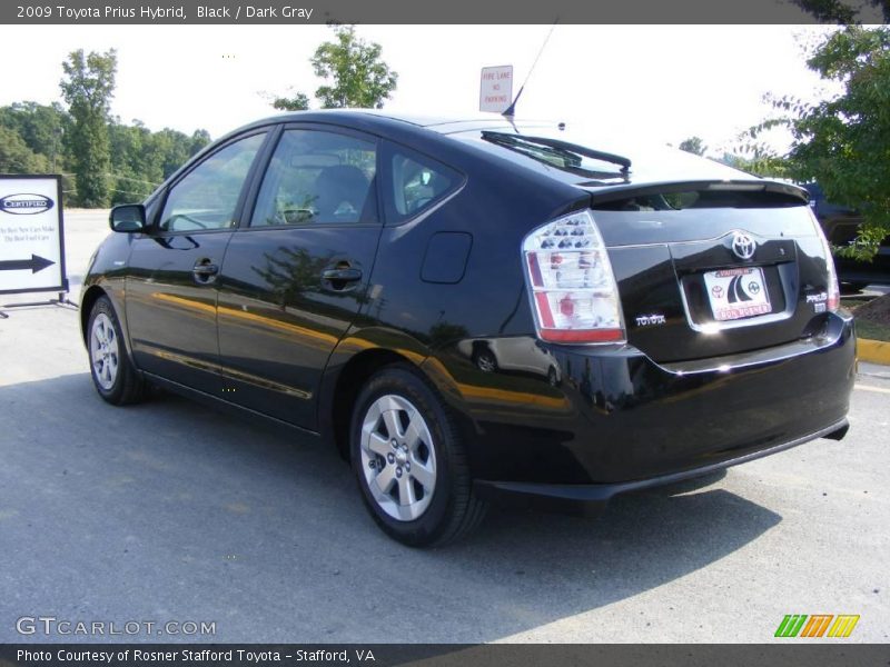 Black / Dark Gray 2009 Toyota Prius Hybrid