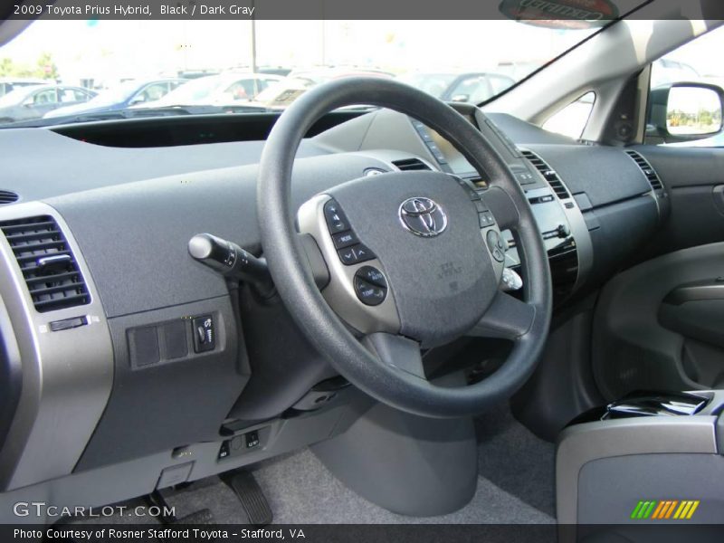 Black / Dark Gray 2009 Toyota Prius Hybrid