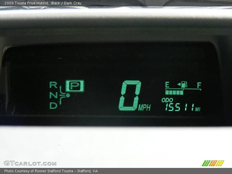 Black / Dark Gray 2009 Toyota Prius Hybrid