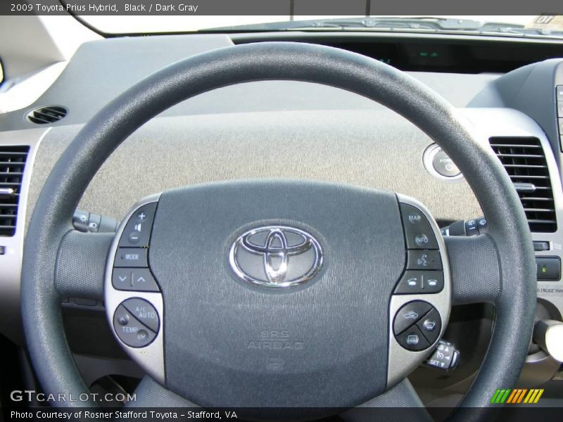 Black / Dark Gray 2009 Toyota Prius Hybrid