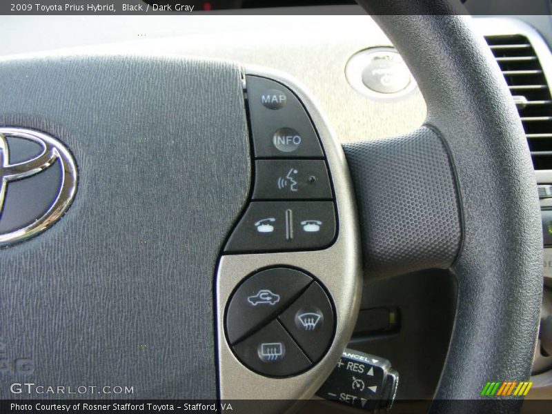 Black / Dark Gray 2009 Toyota Prius Hybrid