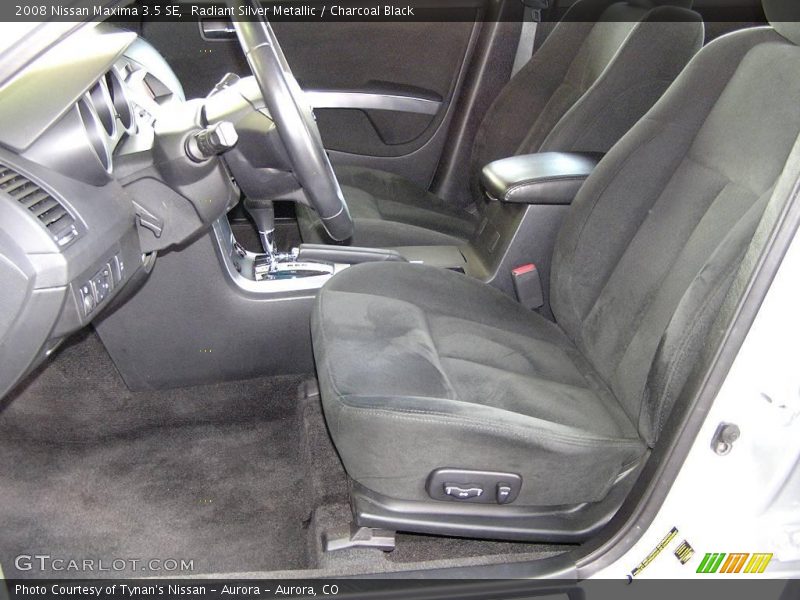 Radiant Silver Metallic / Charcoal Black 2008 Nissan Maxima 3.5 SE