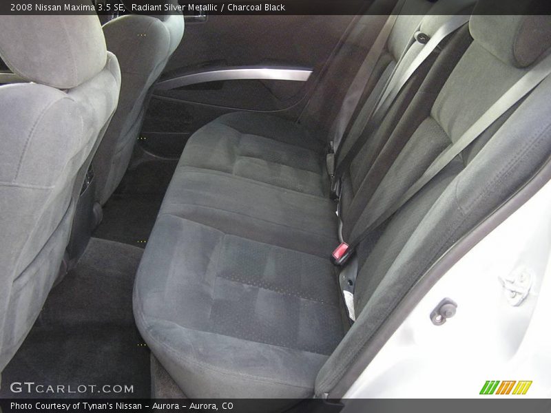 Radiant Silver Metallic / Charcoal Black 2008 Nissan Maxima 3.5 SE