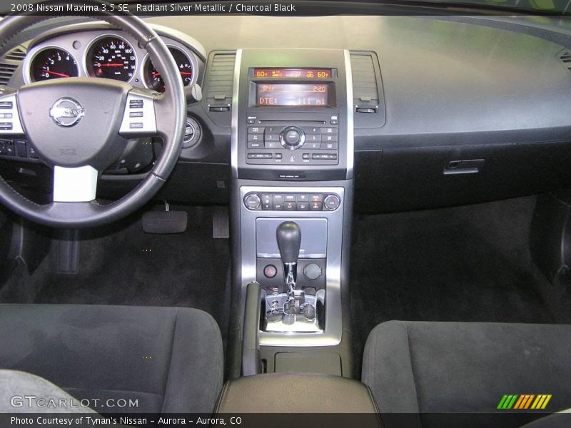 Radiant Silver Metallic / Charcoal Black 2008 Nissan Maxima 3.5 SE