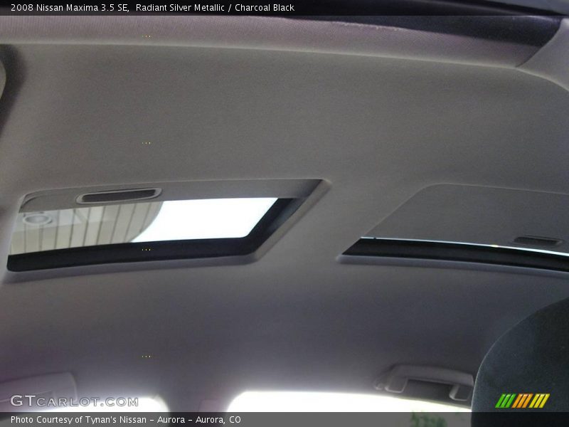 Radiant Silver Metallic / Charcoal Black 2008 Nissan Maxima 3.5 SE