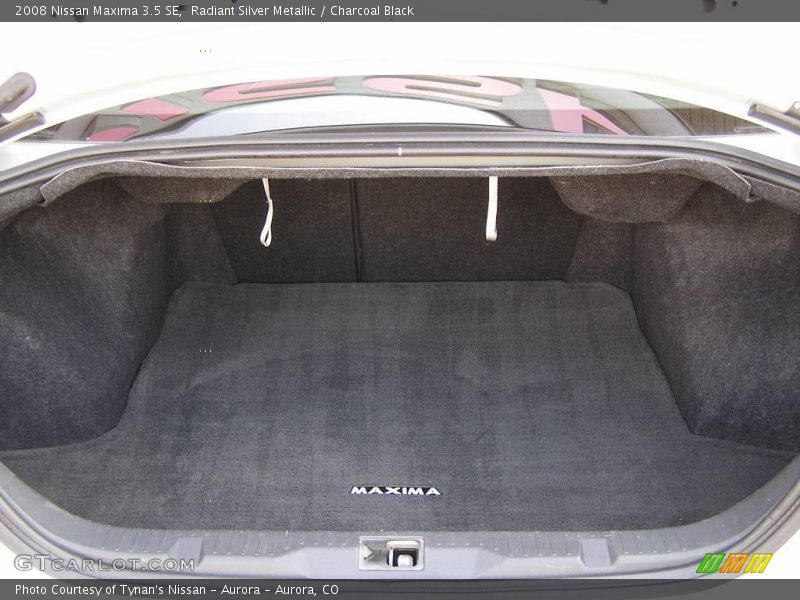 Radiant Silver Metallic / Charcoal Black 2008 Nissan Maxima 3.5 SE