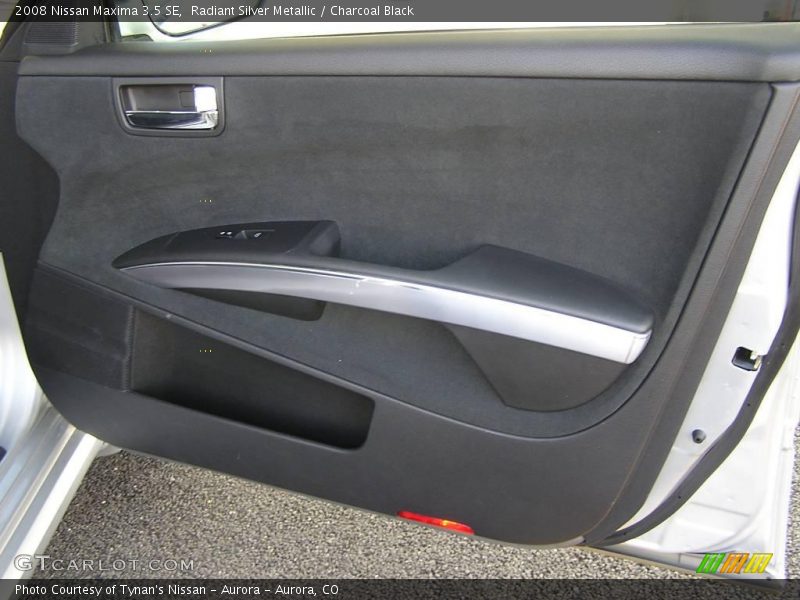 Radiant Silver Metallic / Charcoal Black 2008 Nissan Maxima 3.5 SE