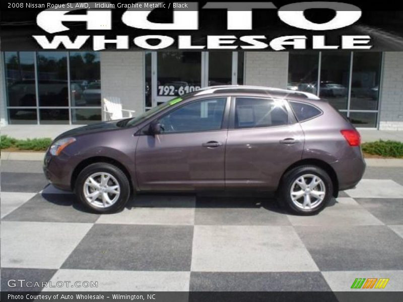Iridium Graphite Metallic / Black 2008 Nissan Rogue SL AWD