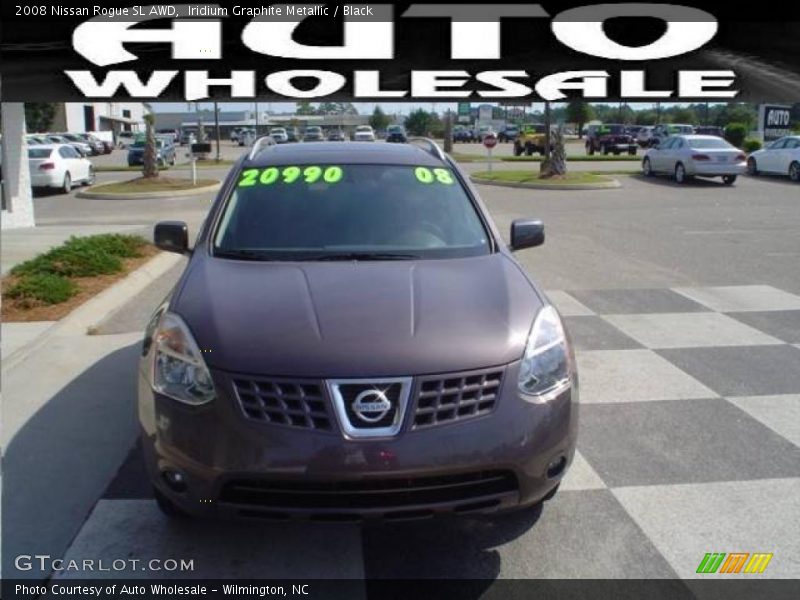 Iridium Graphite Metallic / Black 2008 Nissan Rogue SL AWD