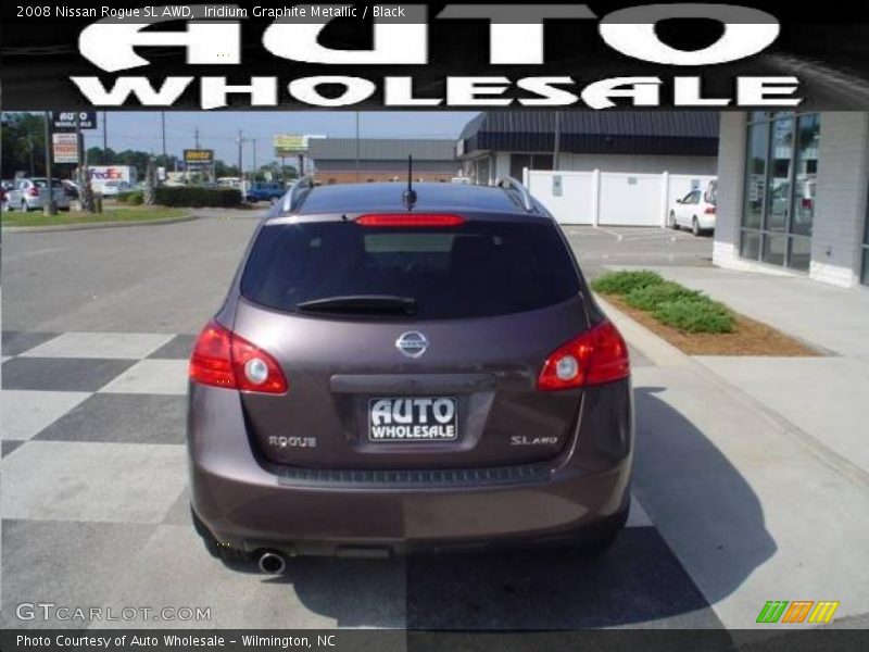 Iridium Graphite Metallic / Black 2008 Nissan Rogue SL AWD