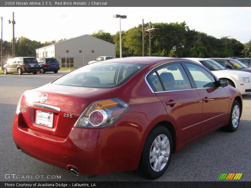 Red Brick Metallic / Charcoal 2009 Nissan Altima 2.5 S