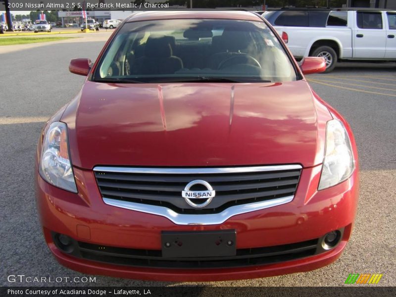 Red Brick Metallic / Charcoal 2009 Nissan Altima 2.5 S