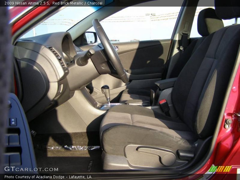 Red Brick Metallic / Charcoal 2009 Nissan Altima 2.5 S