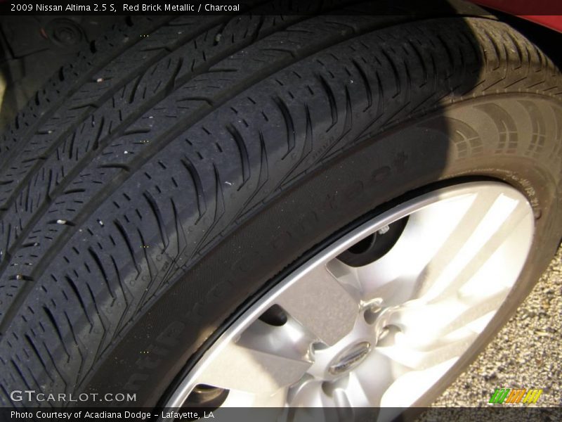 Red Brick Metallic / Charcoal 2009 Nissan Altima 2.5 S