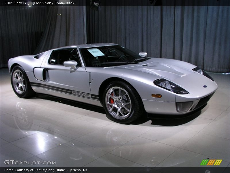 Quick Silver / Ebony Black 2005 Ford GT
