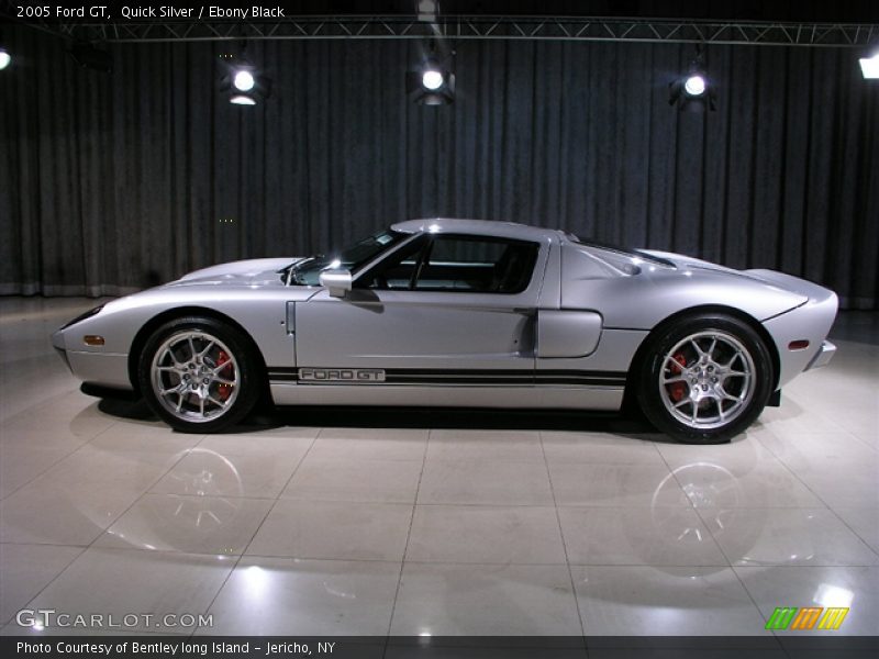 Quick Silver / Ebony Black 2005 Ford GT