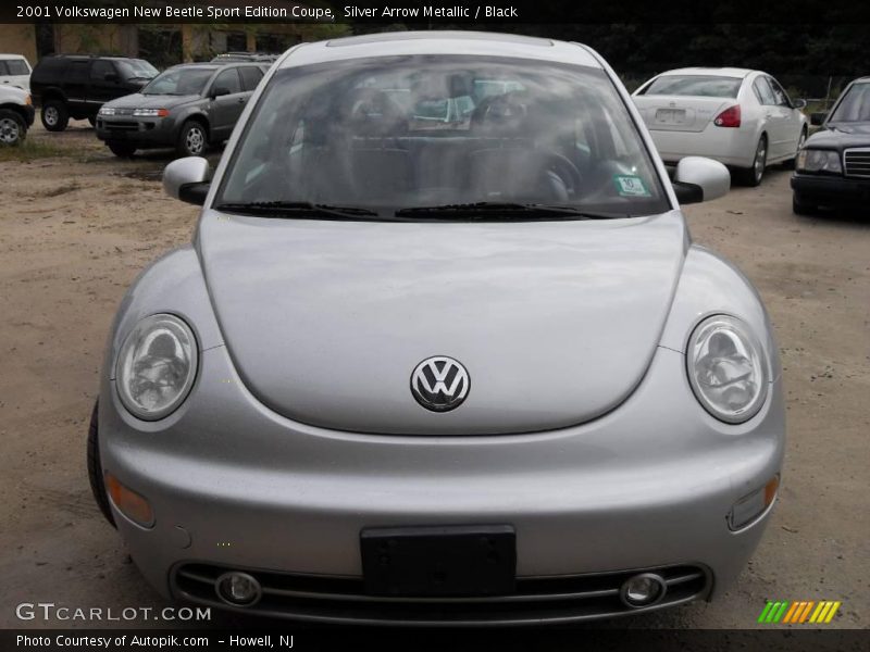 Silver Arrow Metallic / Black 2001 Volkswagen New Beetle Sport Edition Coupe