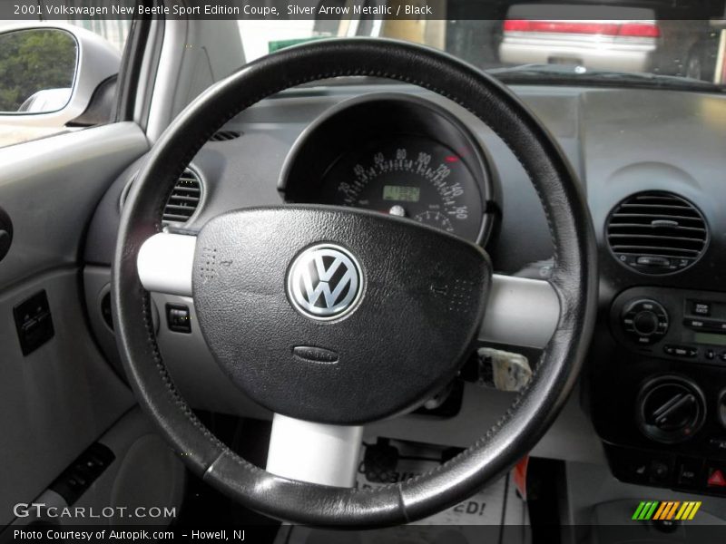 Silver Arrow Metallic / Black 2001 Volkswagen New Beetle Sport Edition Coupe