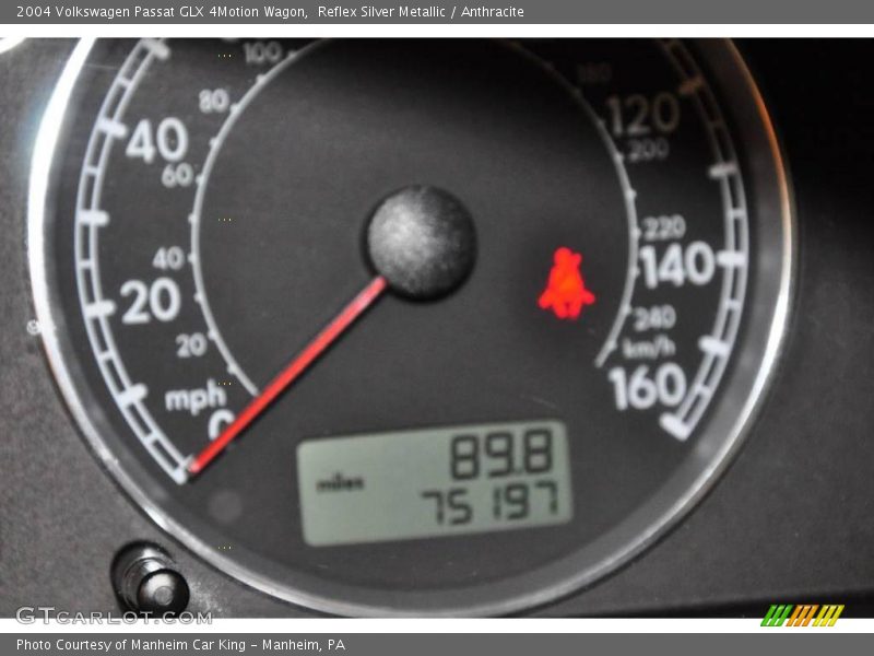 Reflex Silver Metallic / Anthracite 2004 Volkswagen Passat GLX 4Motion Wagon