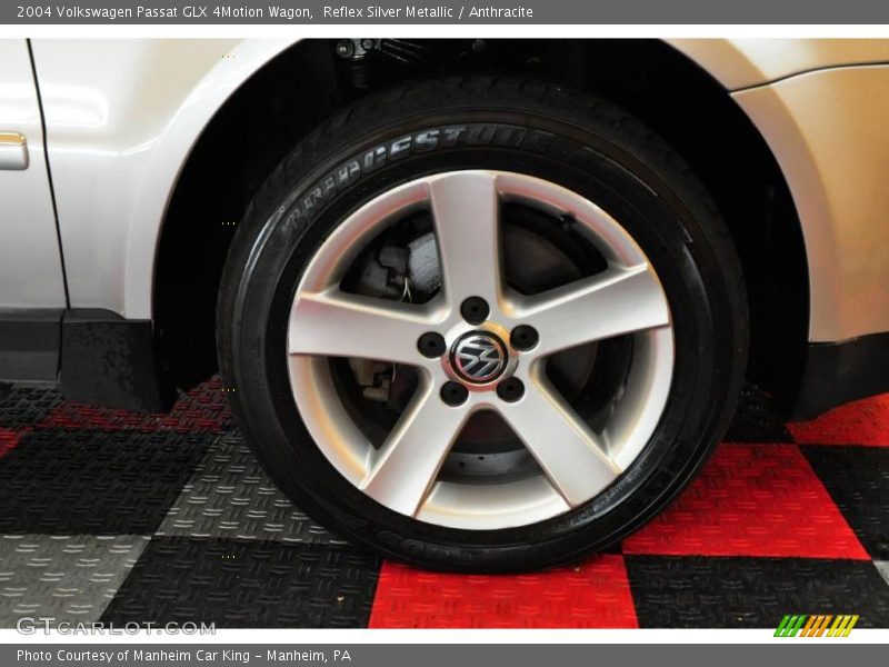Reflex Silver Metallic / Anthracite 2004 Volkswagen Passat GLX 4Motion Wagon