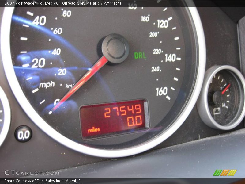 Offroad Grey Metallic / Anthracite 2007 Volkswagen Touareg V6