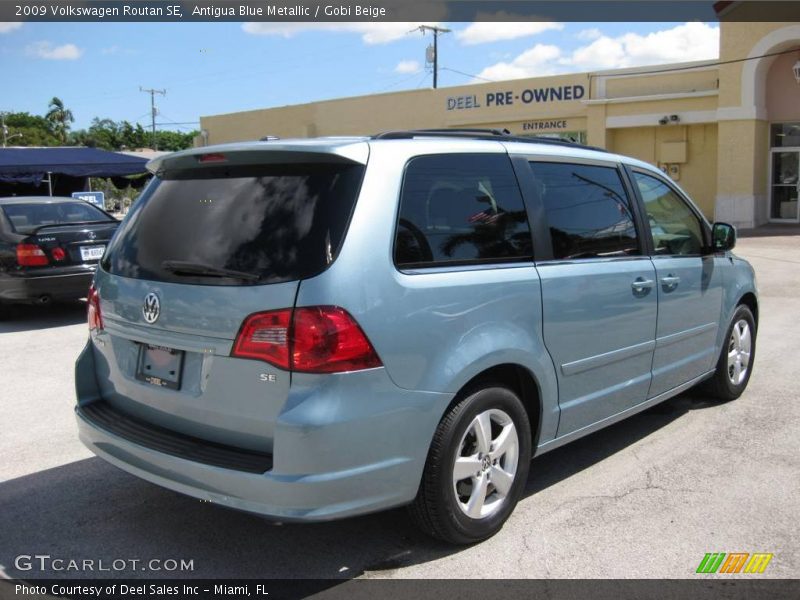 Antigua Blue Metallic / Gobi Beige 2009 Volkswagen Routan SE