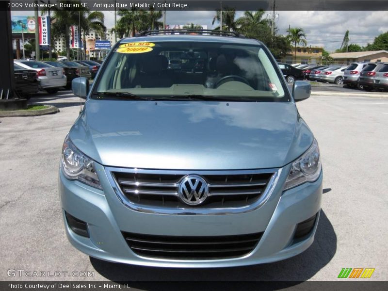 Antigua Blue Metallic / Gobi Beige 2009 Volkswagen Routan SE
