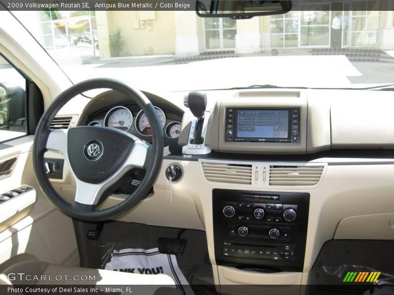 Antigua Blue Metallic / Gobi Beige 2009 Volkswagen Routan SE