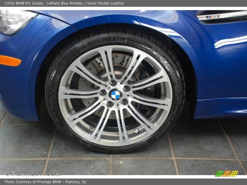 LeMans Blue Metallic / Silver Novillo Leather 2009 BMW M3 Sedan