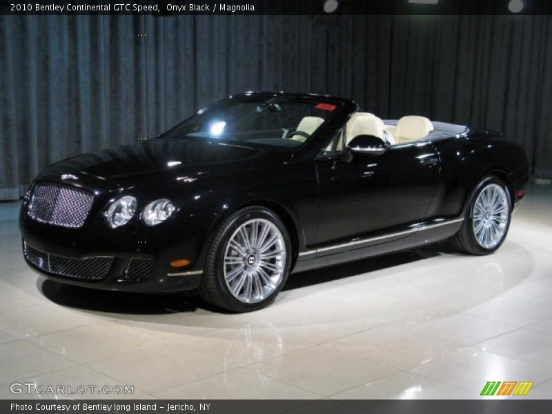 Onyx Black / Magnolia 2010 Bentley Continental GTC Speed