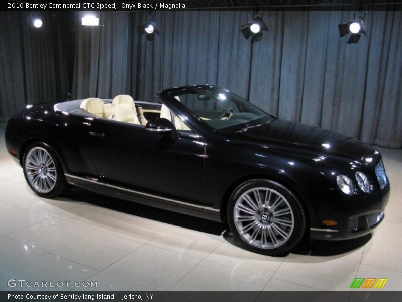 Onyx Black / Magnolia 2010 Bentley Continental GTC Speed