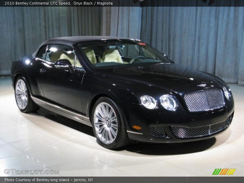 Onyx Black / Magnolia 2010 Bentley Continental GTC Speed